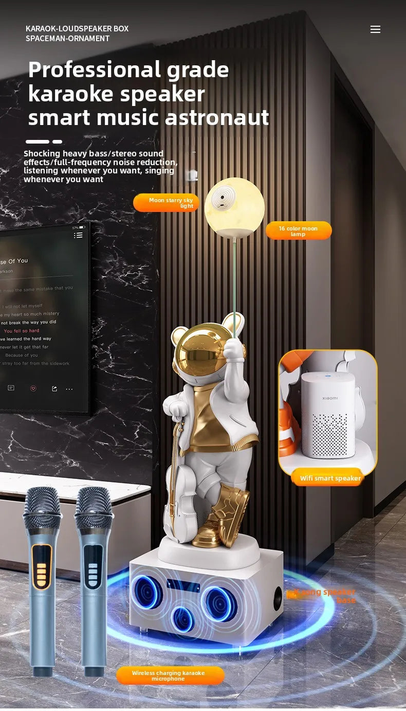 Astronaut large floor-standing ornaments