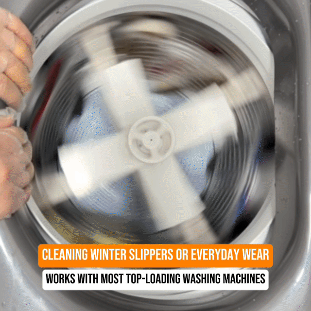 360° Locking Shoe Washing Rack – Gentle, Secure & Efficient