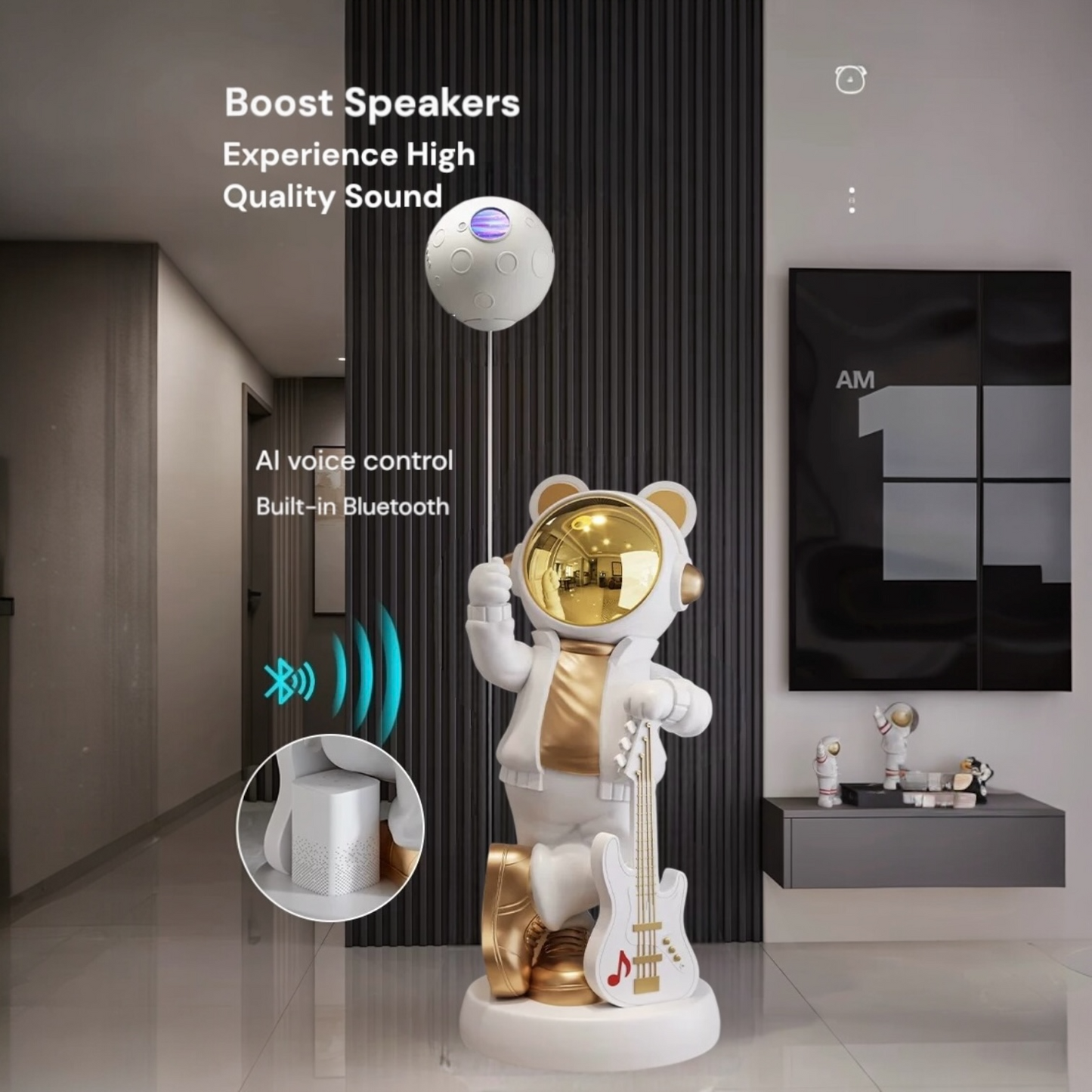 Galaxy Projector Astronaut Bear