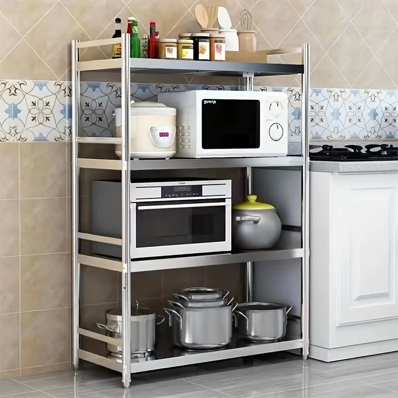 Unique Utopia kitchen Four-Layer Microwave Oven And Oven Storage Rack