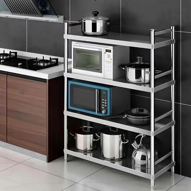 Unique Utopia kitchen Four-Layer Microwave Oven And Oven Storage Rack