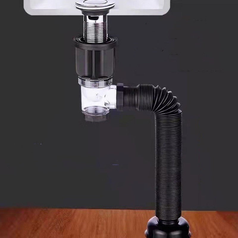 Gocciolatoio Lavabo Scarico Orizzontale Antiodore