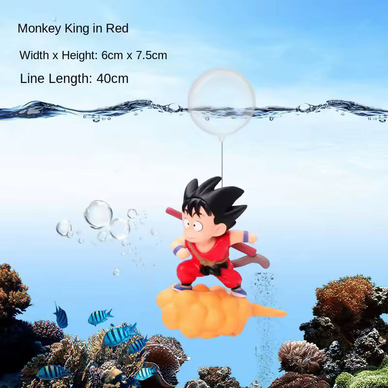 Floating divers, aquarium decoration