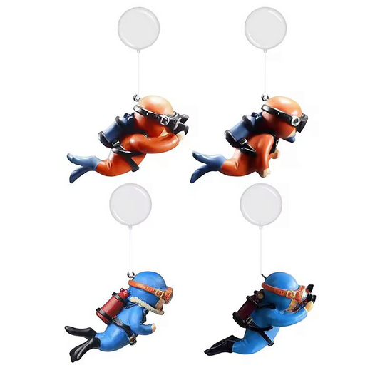 Aquarium accessories, floating diver aquarium ornaments
