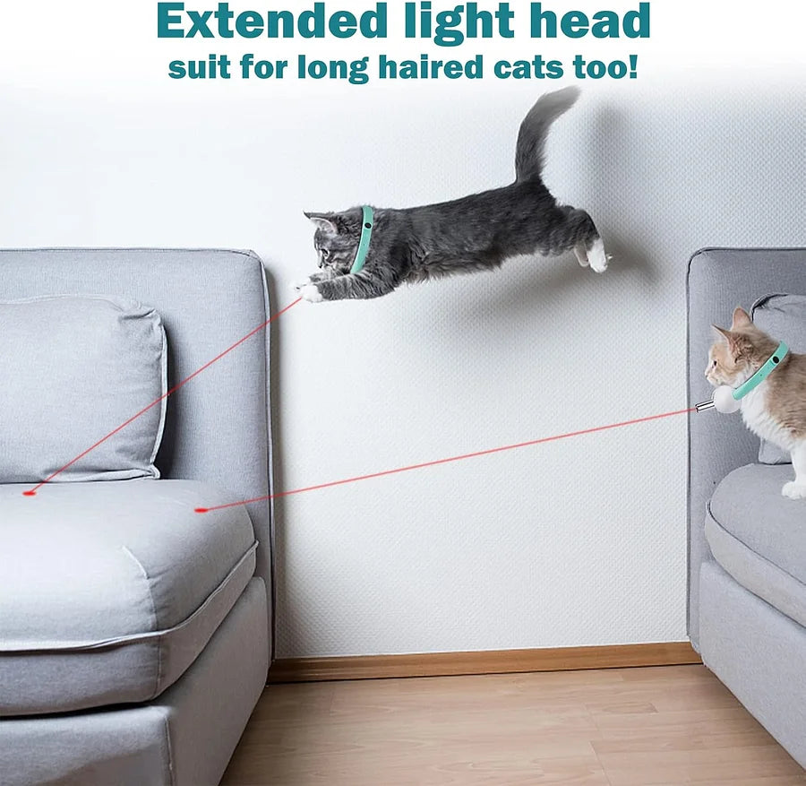 Cat toy with LED light