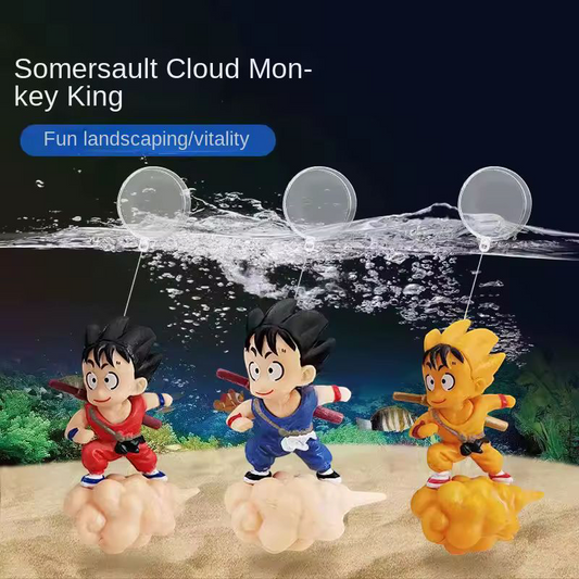 Floating divers, aquarium decoration