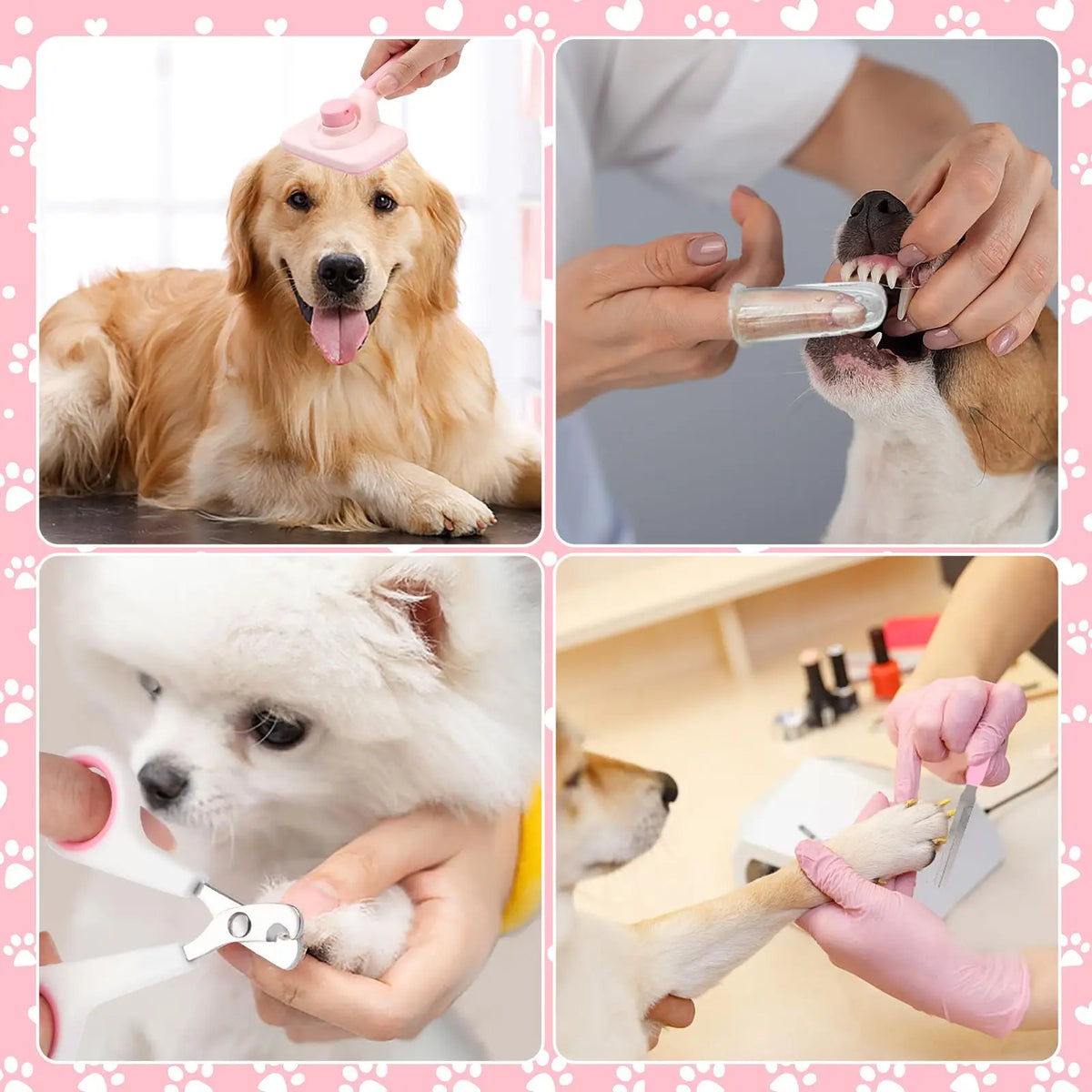 8-Pieces Cat dog grooming set