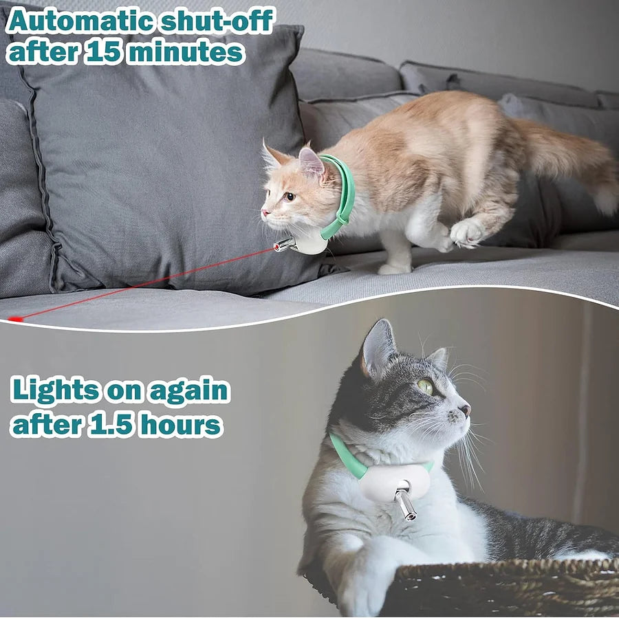 Cat toy with LED light