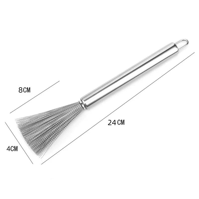 Stainless steel pan brush - 18