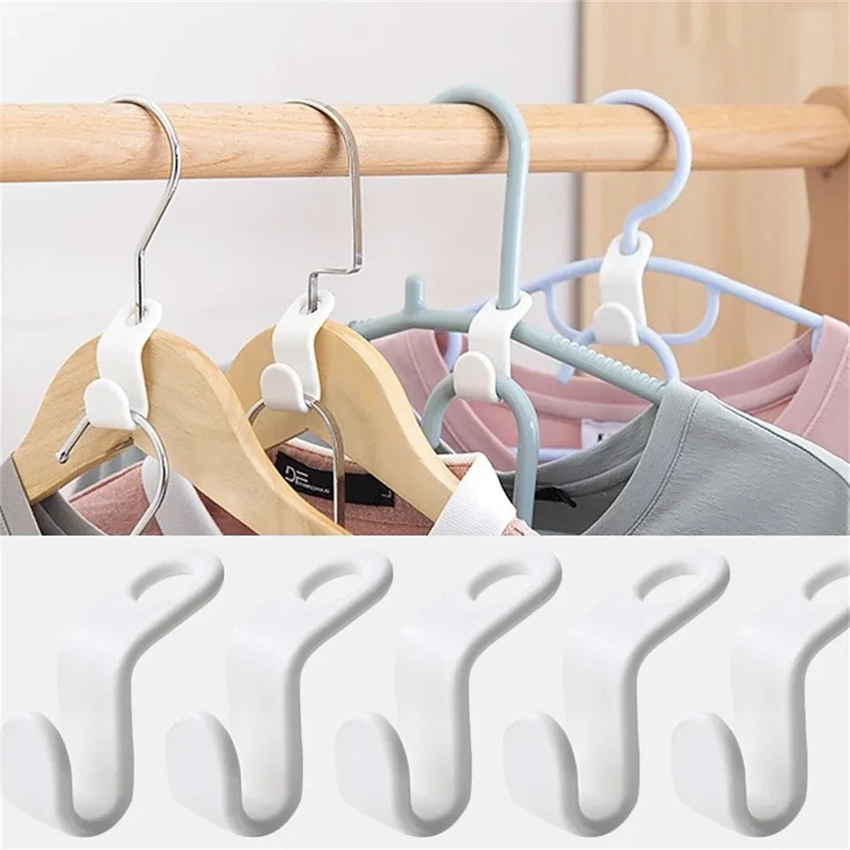 Mini Hook for Hangers Save Wardrobe Space