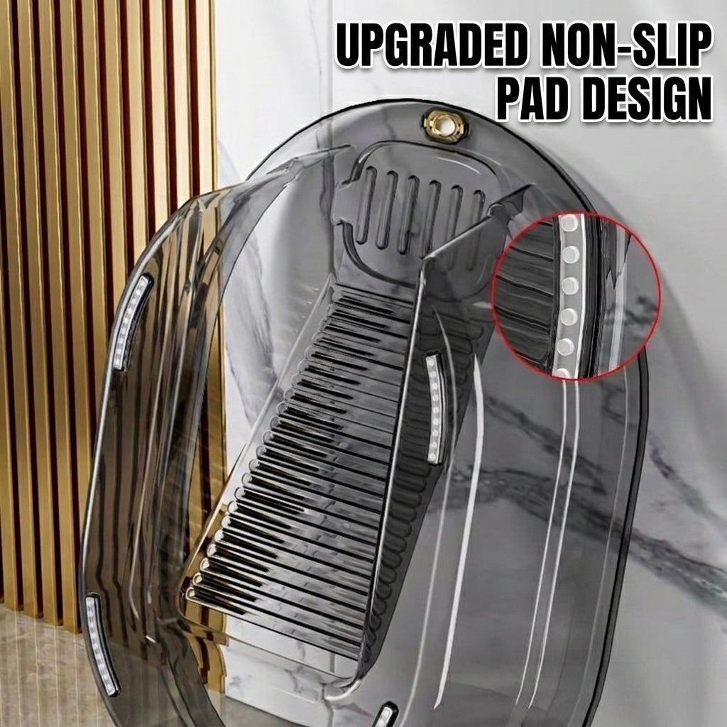 Laundry Basin with Built-In Washboard