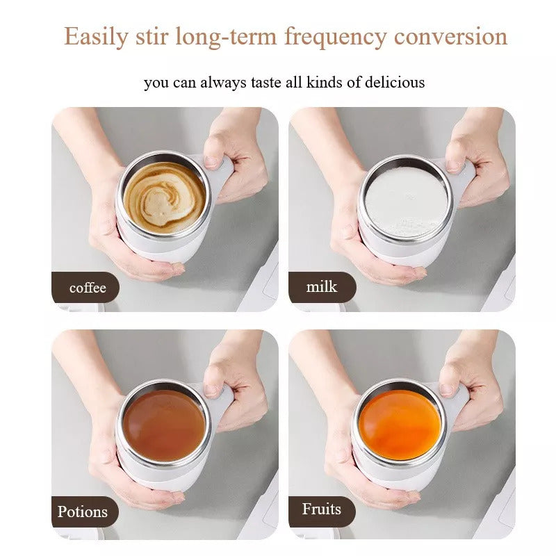 Rechargeable Model Automatic Stirring Coffee Cup