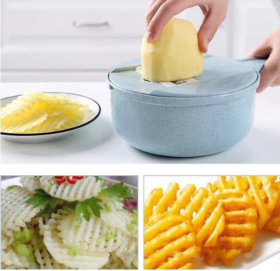 8 In 1 Mandoline Slicer Vegetable Slicer - N05