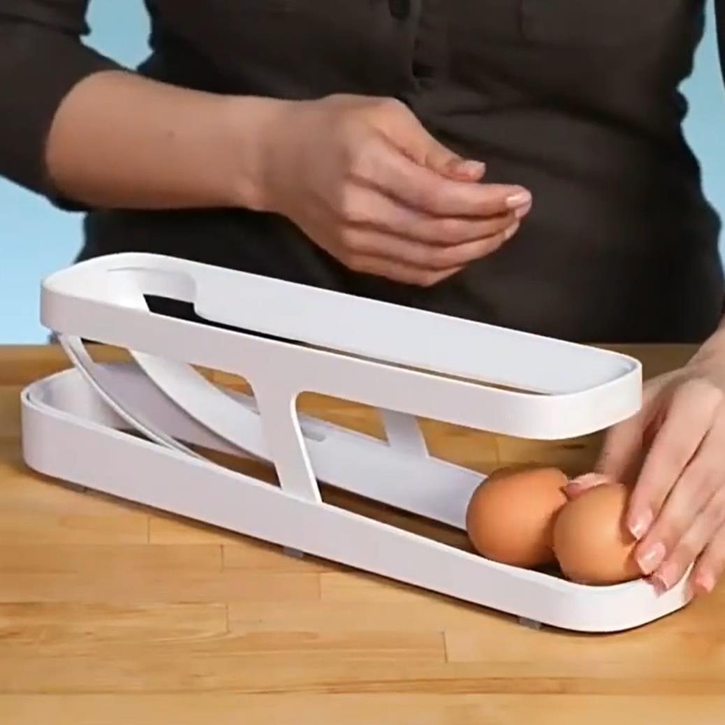 Automatic Scrolling Egg Rack Holder - N23