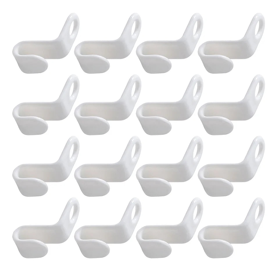 40 Pcs Clothes Hanger Connecting Hooks