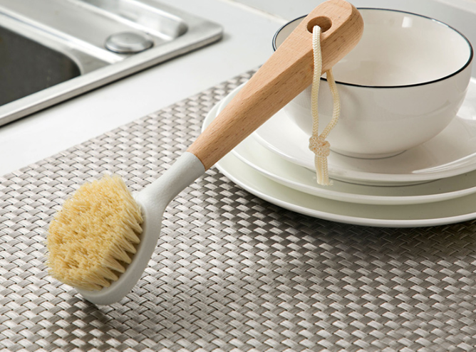 Kitchen non-stick pan decontamination cleaning pot brush - N04