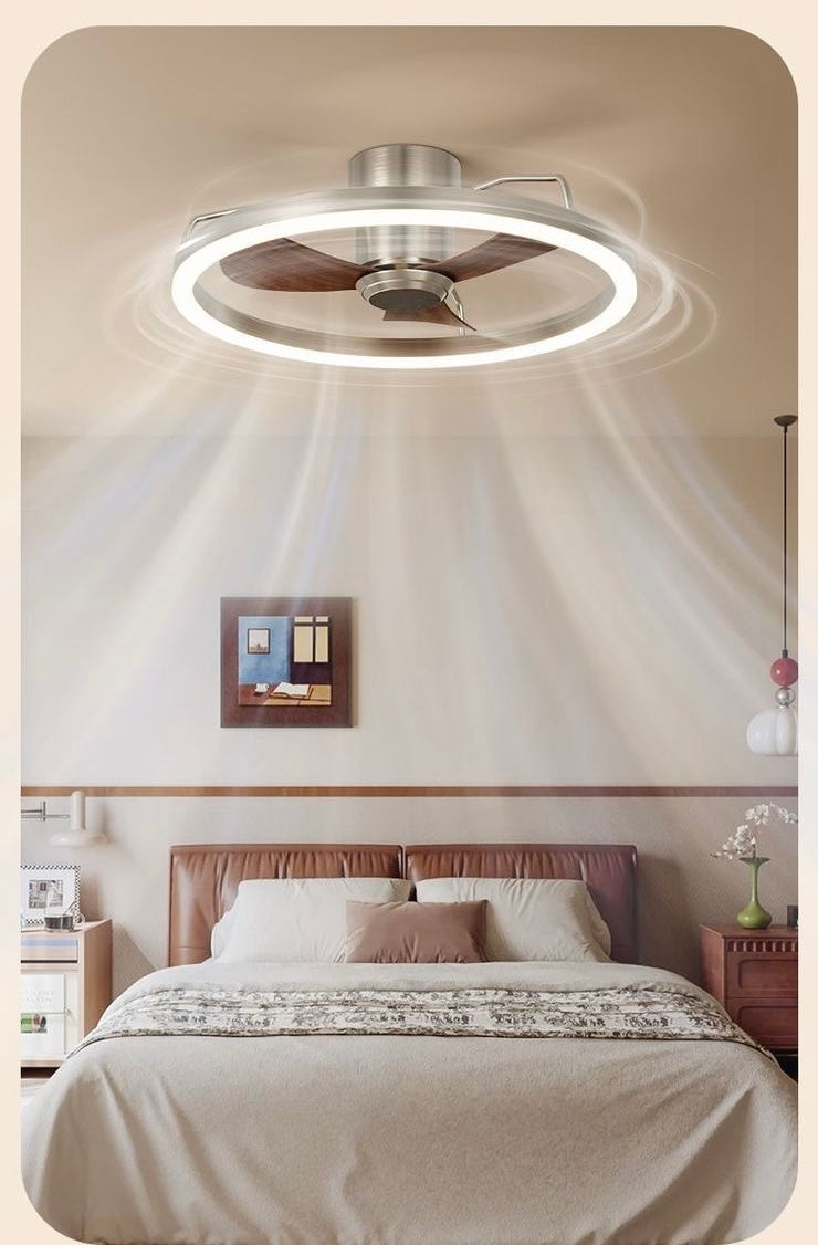 Modern Quiet Ceiling Fan Light