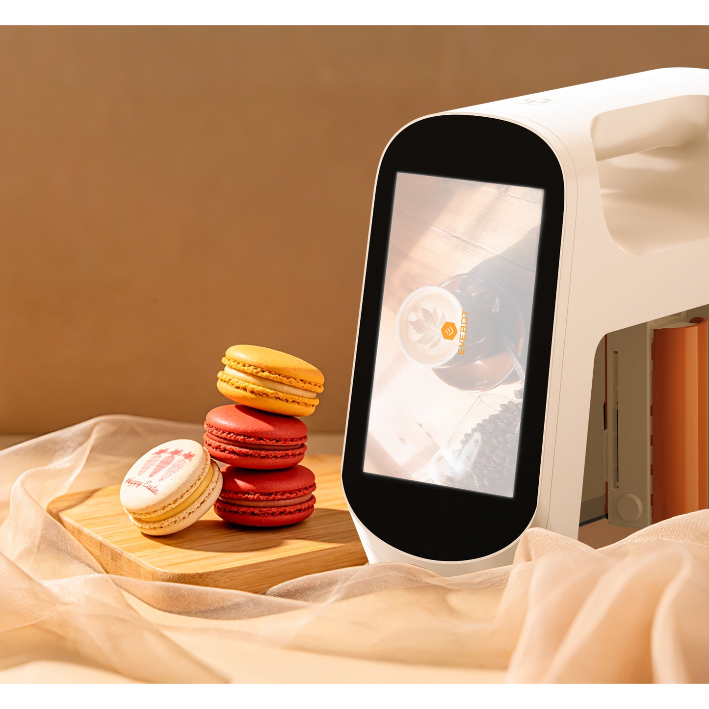 EVEBOT Smart Portable Food Printer 5×10cm with Camera Preview