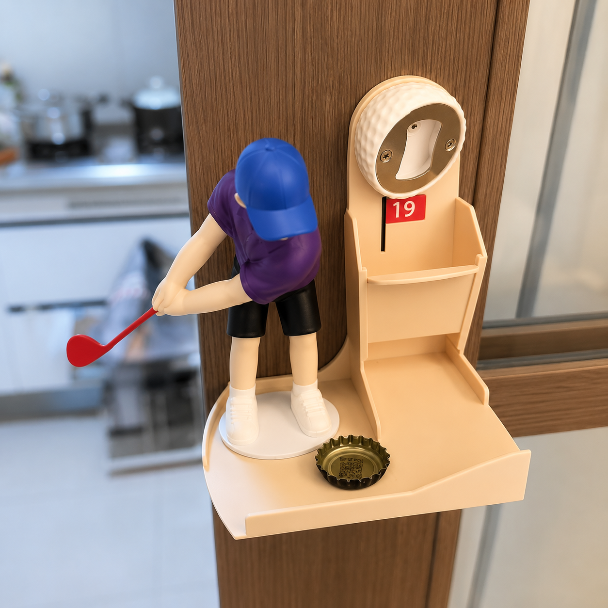 Golf Swing Bottle Opener
