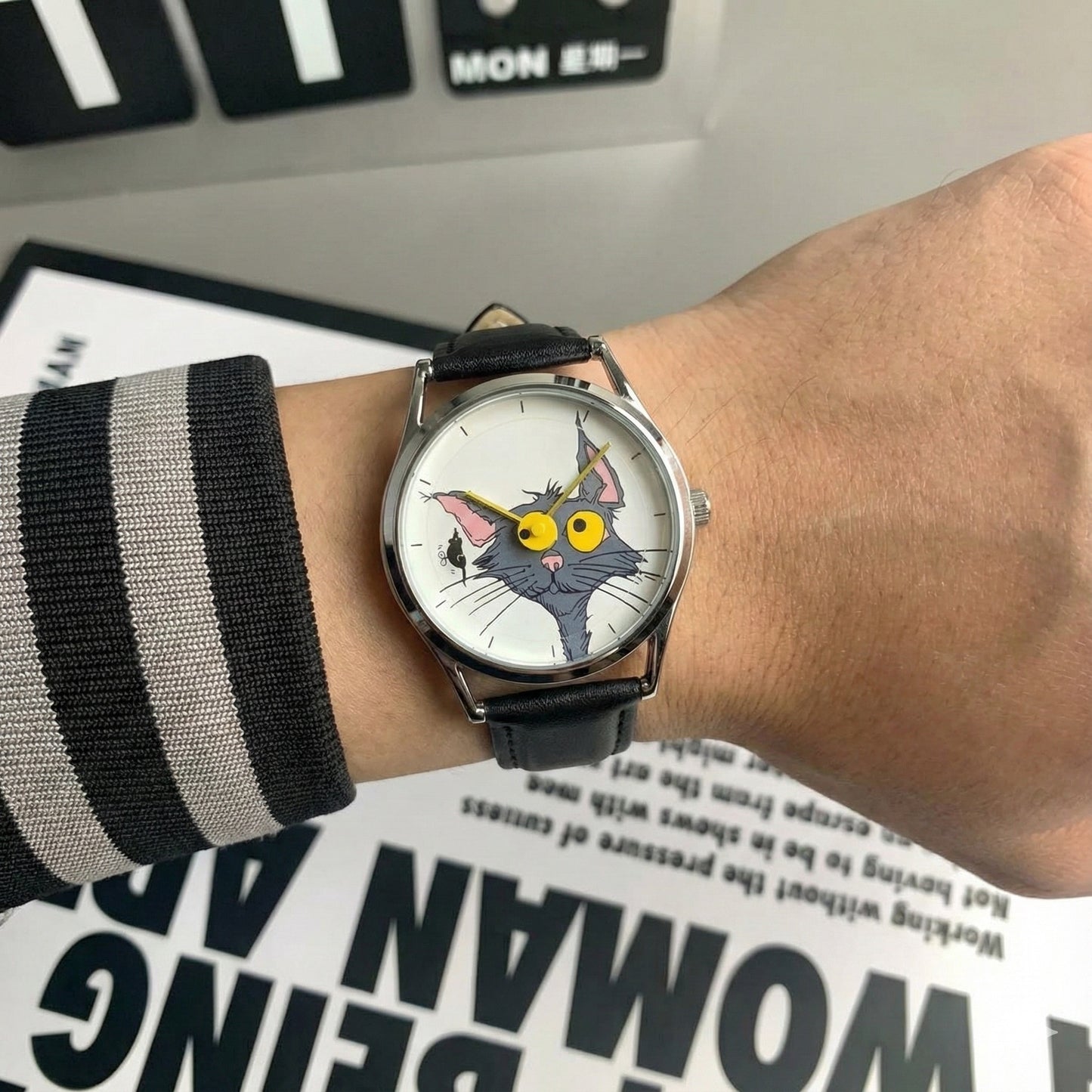 Cute Rat-Mouse Duo Wristwatch