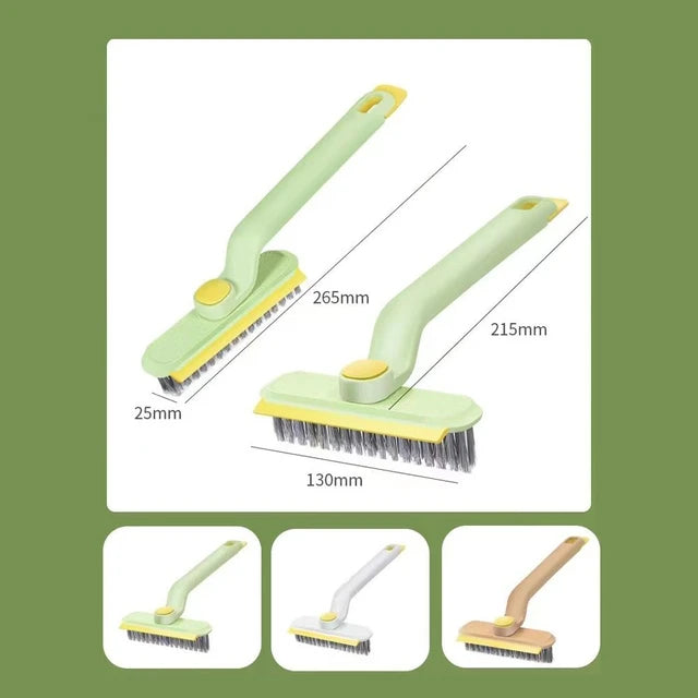 V-Shape Multifunctional Gap Cleaning Brush with clips