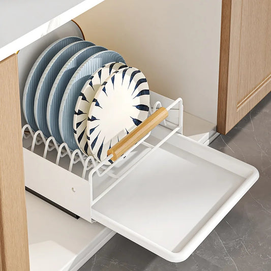 Unique Utopia Kitchen Storage Organizer For Bowl & Plate Draining