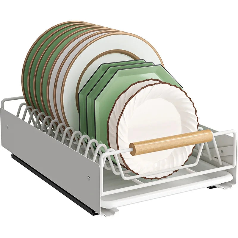 Unique Utopia Kitchen Storage Organizer For Bowl & Plate Draining