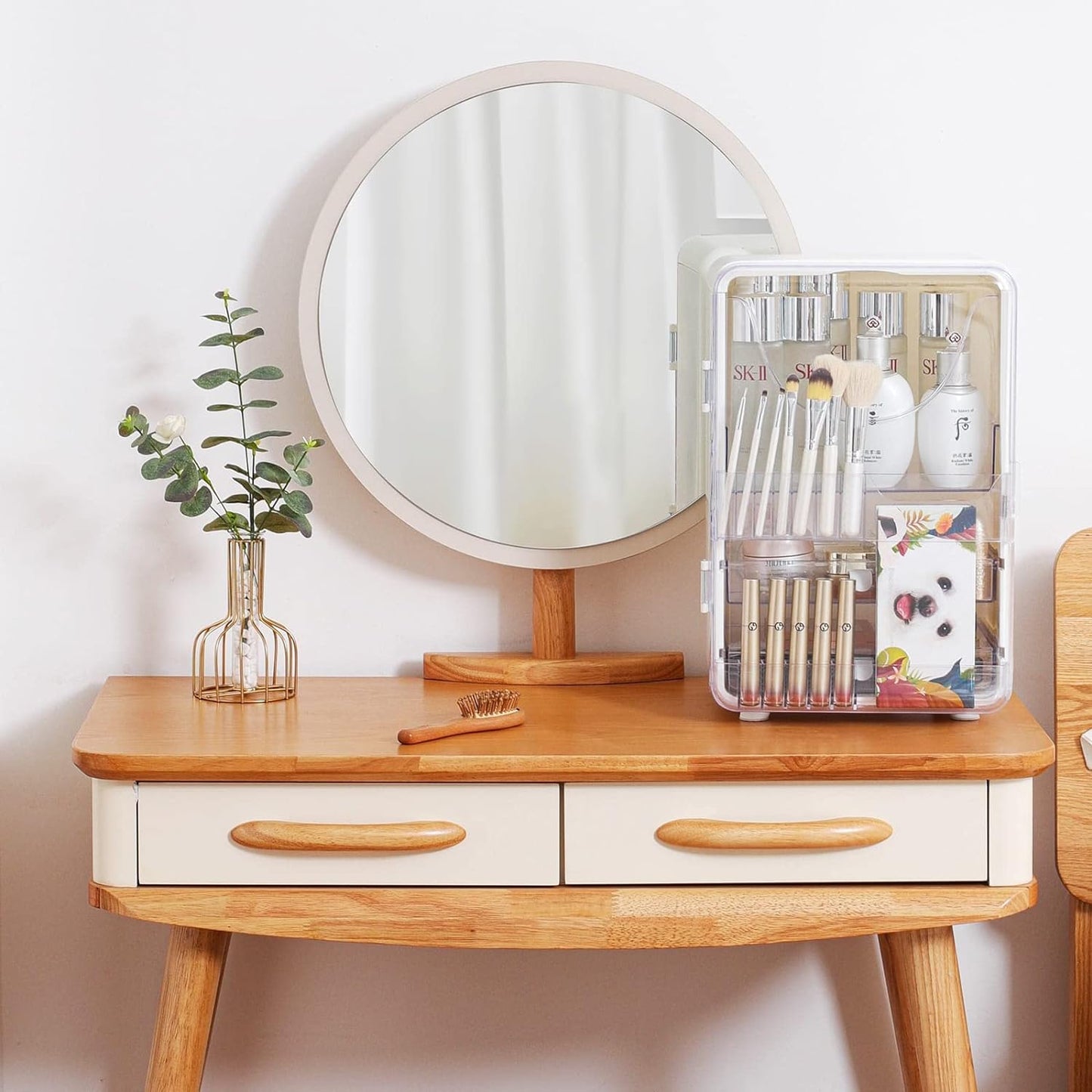 Desktop Cosmetic Storage Cabinet