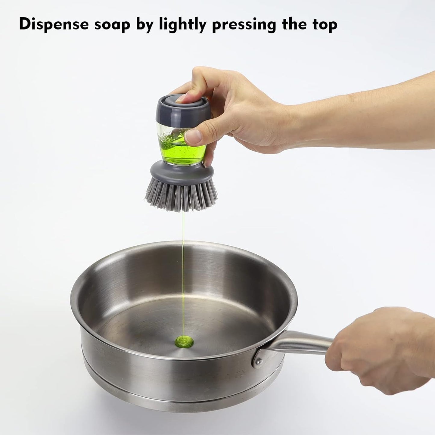 Kitchen Automatic Soap Dispensing Brush