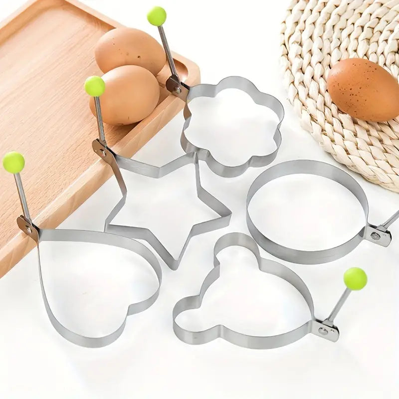 5 pieces Stainless Steel Egg Fryer - Omelettemaker