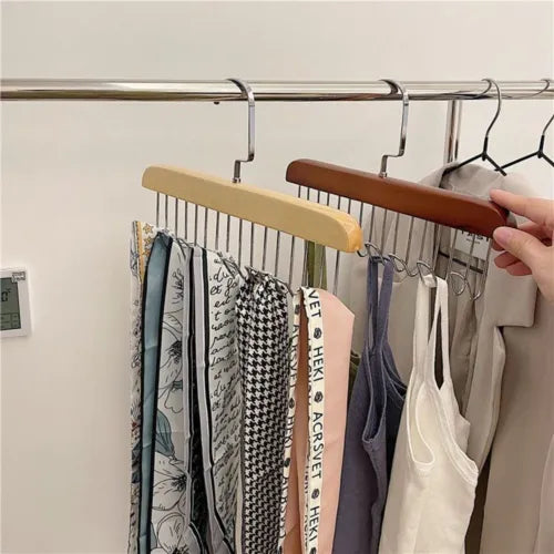 Multi Hook Coat Hanger Bra Hanger Scarf Organizer